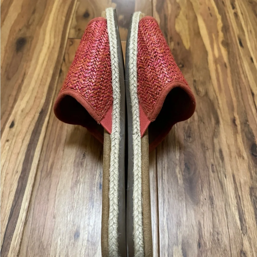 Aerosoles Denville Woven Slide Sandals Women's Flats‎ 9M Red